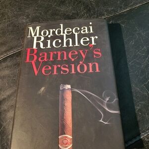BARNEY'S VERSION by Mordecai Richler Hardcover First Edition Signed By Author